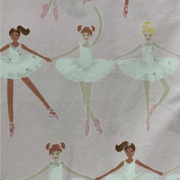 Pottery Barn Ballerina Sheet Duvet Sham Set Twin - Picture 4 of 4